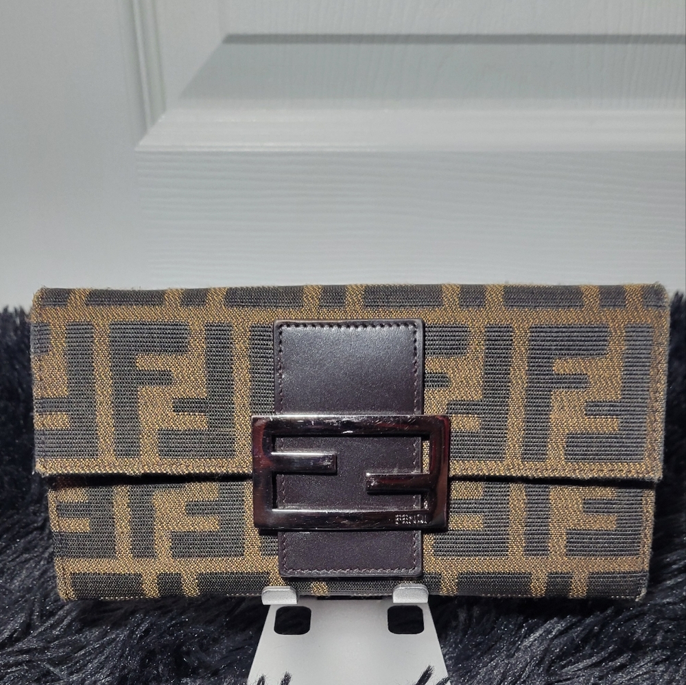 Fendi Zucca Wallet